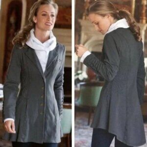 Soft Surroundings Tallulah Tonal Military Style Jacket.  Plus Size